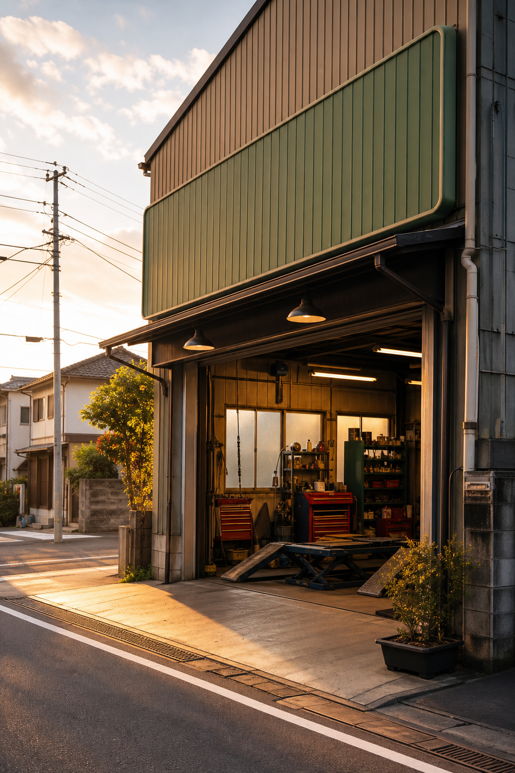 日進設備の施工風景